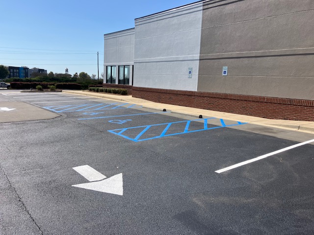 Top Tier Parking Lot Striping in Prattville AL